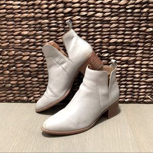 Franco Sarto Rosie Leather Ankle Booties